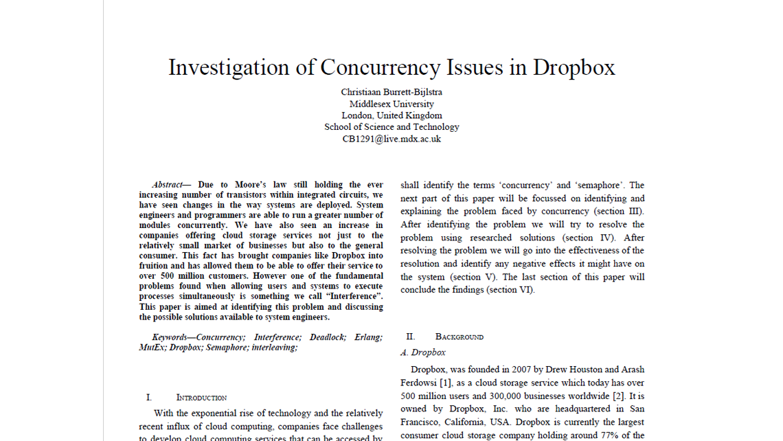 concurrency paper